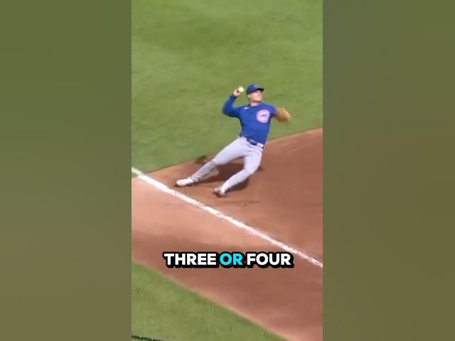 Video thumbnail for Shaw’s defense is good #chicagocubs #cubs #baseball #mlbb #mlb #mlbbcontentcreator #mlbbcreatorcamp