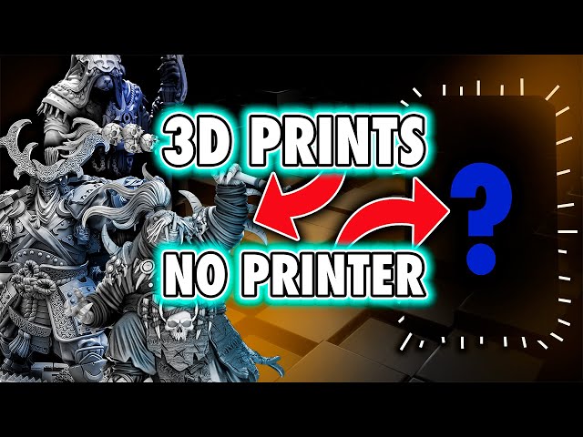 Video thumbnail for You don't NEED a 3D PRINTER!!! - MyMiniFactory & Only-Games  Behind the Scenes