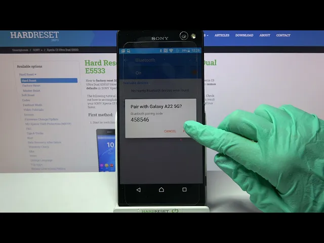 Video thumbnail for How to Link SONY Xperia C5 Ultra with Smartphone – Activate Pairing Mode