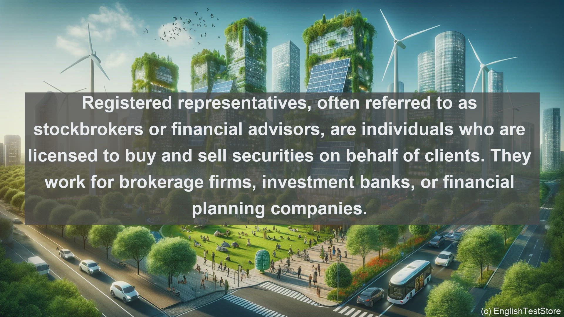 'Video thumbnail for Registered representatives in economics and finance'