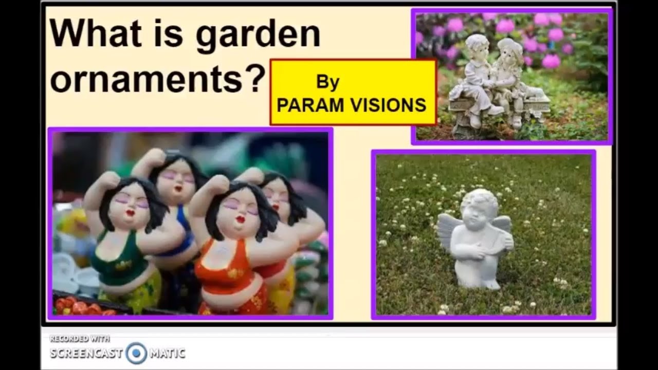 'Video thumbnail for What is garden ornaments?/Different types of garden ornaments/Garden ornament and its types.'