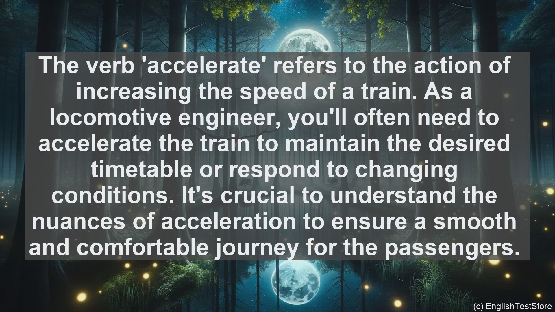 'Video thumbnail for Top 10 English Verbs for Locomotive Engineers'