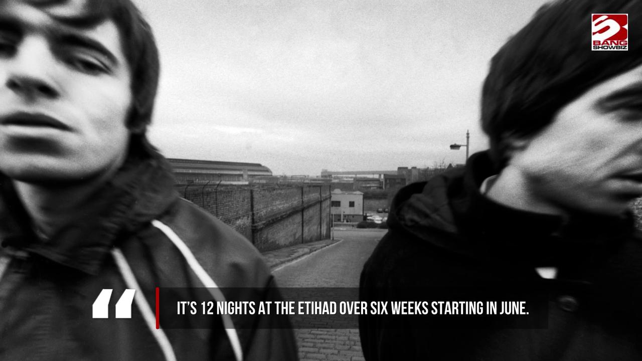 Video thumbnail for Oasis are set to announce a huge string of shows for next year
