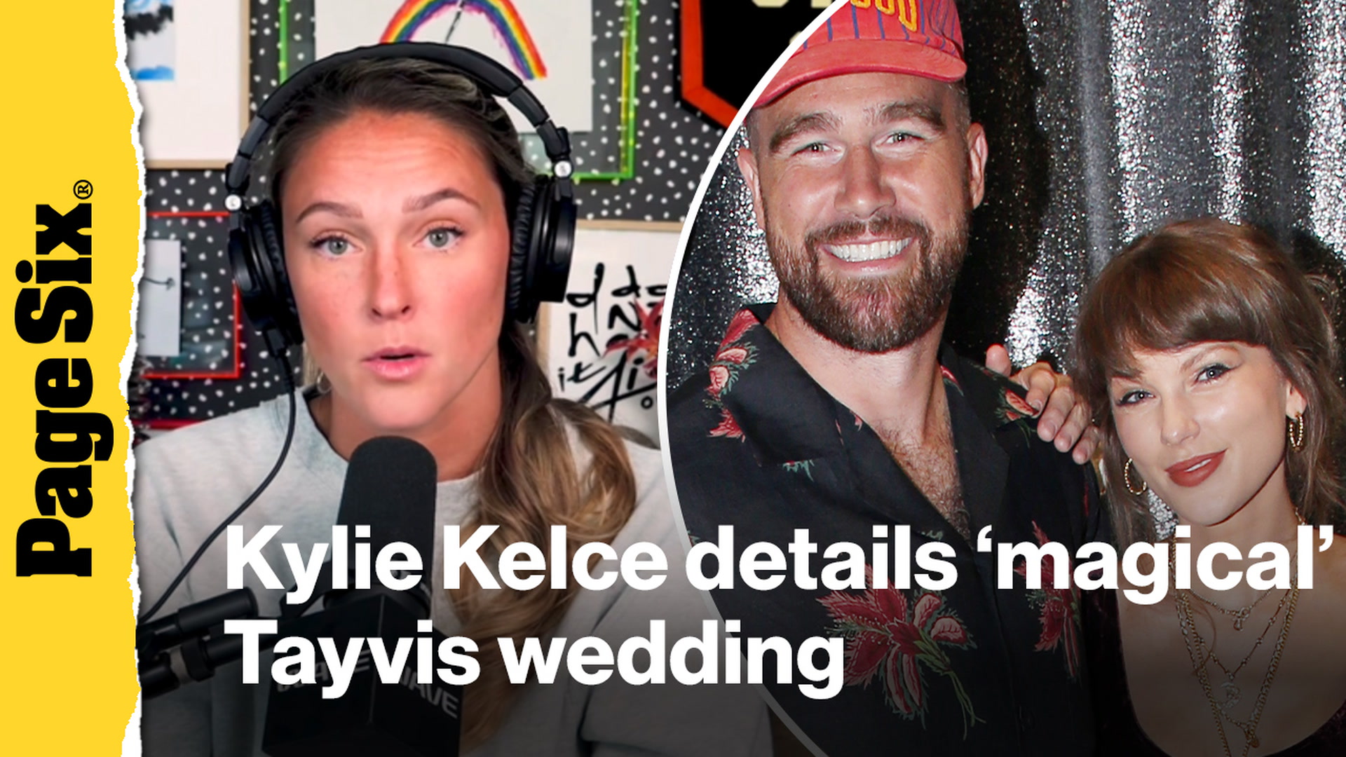 Video thumbnail for Kylie Kelce details Taylor Swift and Travis' 'absolutely magical' wedding