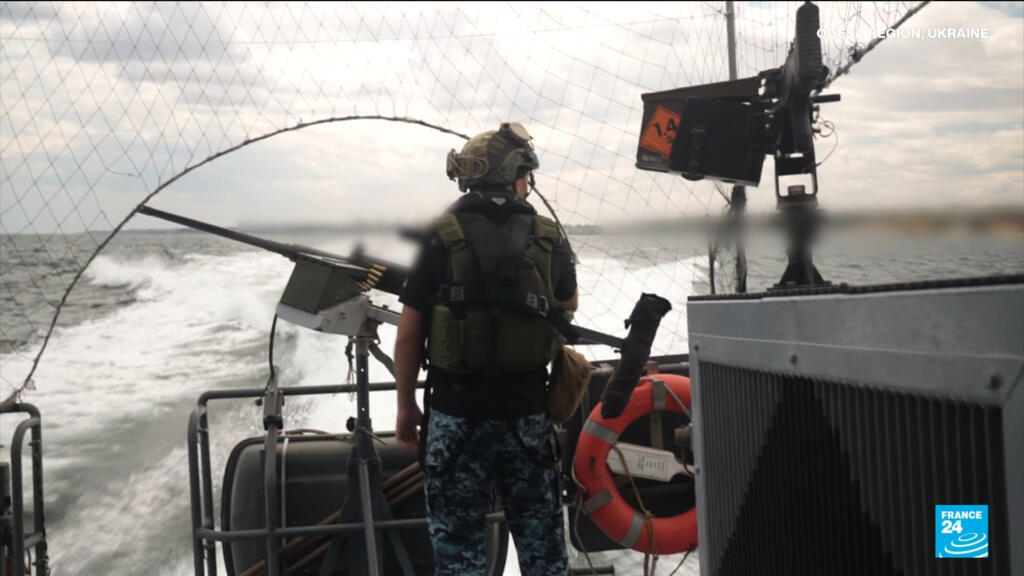 Video thumbnail for Sea drones to defend the sky in Ukraine as the war continues