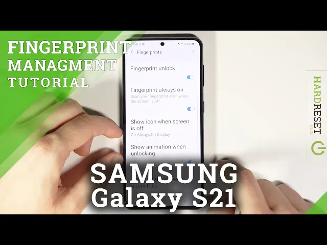 Video thumbnail for How to Turn On Fingerprint Animation in Samsung Galaxy S21?
