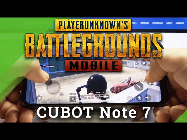 Video thumbnail for PUBG Mobile on CUBOT Note 7 – Game Review