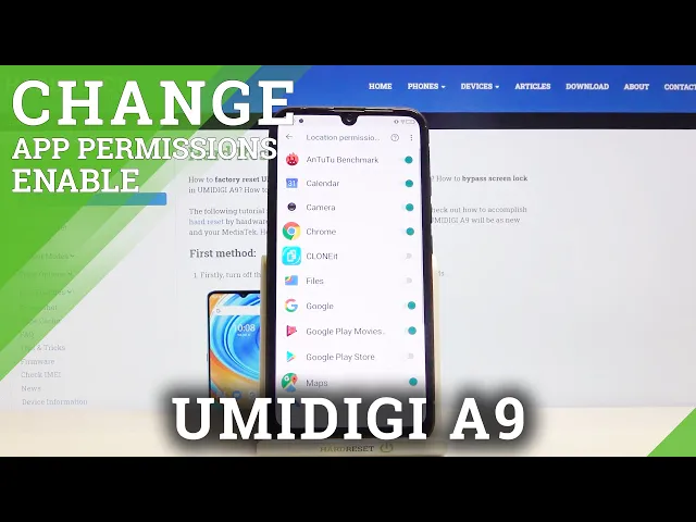 Video thumbnail for App Permissions List - UMIDIGI A9 & Manage Apps Customizations