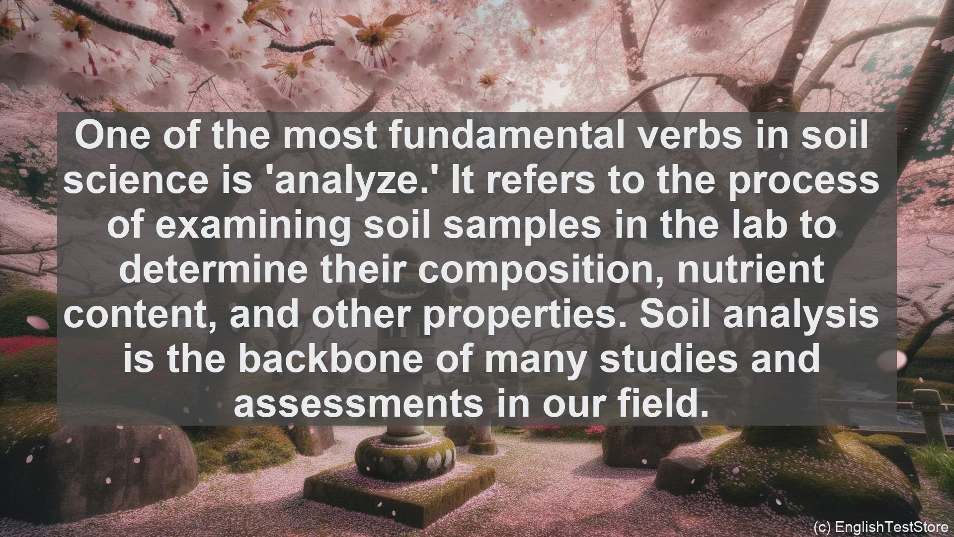 'Video thumbnail for Top 10 English Verbs for Soil Scientist'