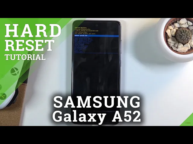 Video thumbnail for How to Hard Reset SAMSUNG Galaxy A52 – Skip Screen Lock