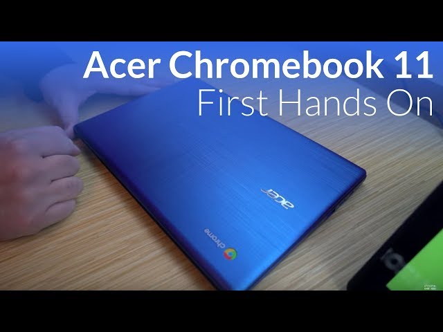 Video thumbnail for Acer Chromebook 11 (CB311) Hands On At CES 2018