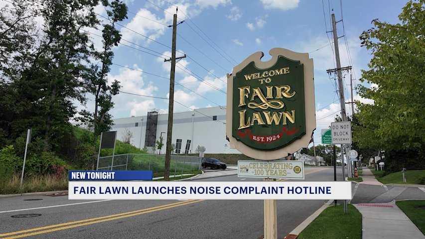 Video thumbnail for Fair Lawn launches noise hotline for Paterson noise complaints