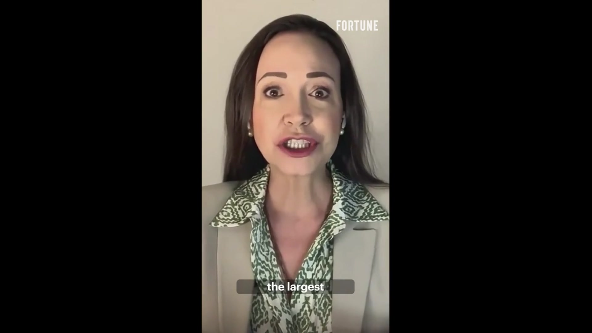 'Video thumbnail for Nobel Peace Prize winner on the movement towards freedom for Venezuela'