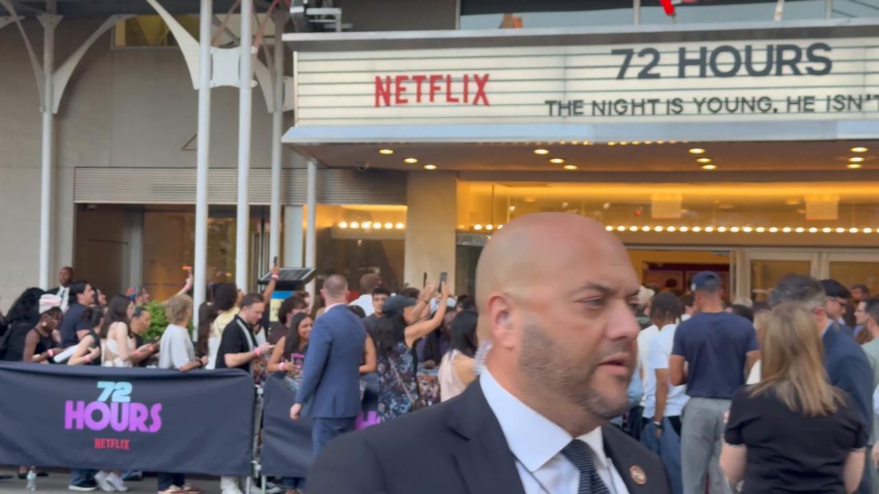 Video thumbnail for US: Premiere of 72 Hours At Paris Theatre in Manhattan.