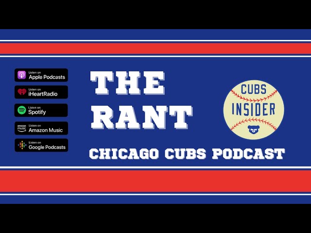 Video thumbnail for The Rant Podcast: Cubs Historic Start, PCA Domination, Bullpen Making Strides