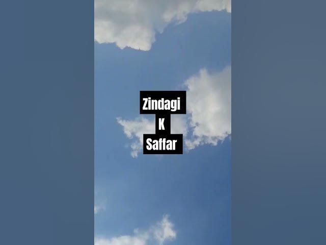 Video thumbnail for Zindagi K Saffar #viral #fouryou #music #remix #zindagi
