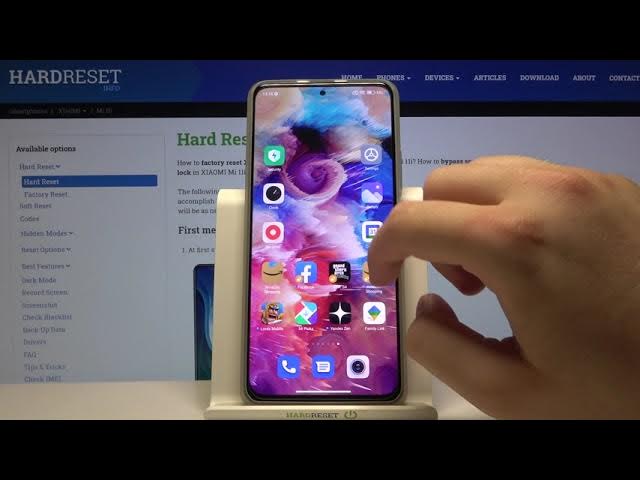 Video thumbnail for How to Add Widgets to Home Screen in XIAOMI Mi 11i - Add Widgets to XIAOMI Device