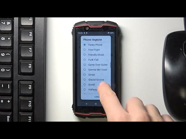 Video thumbnail for How to Change Ringtone on Cubot King Kong Mini 2 - Set Up phone ringtone