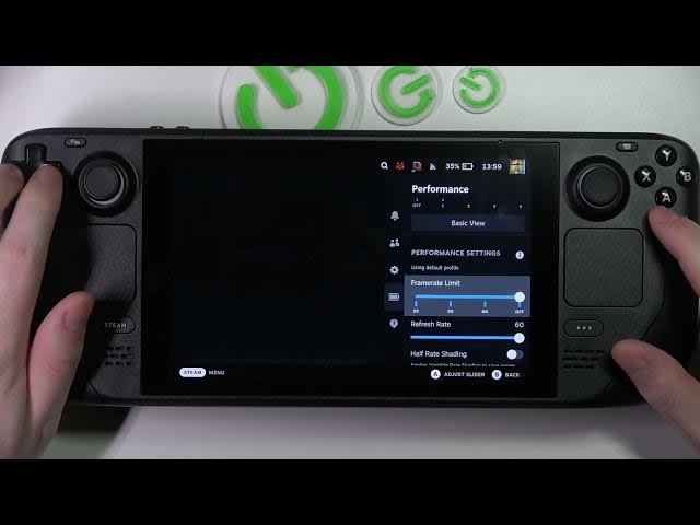 Video thumbnail for Steam Deck - How To Change Frame Rate Limit