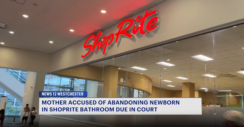 Video thumbnail for White Plains woman accused of abandoning newborn in ShopRite bathroom trash can