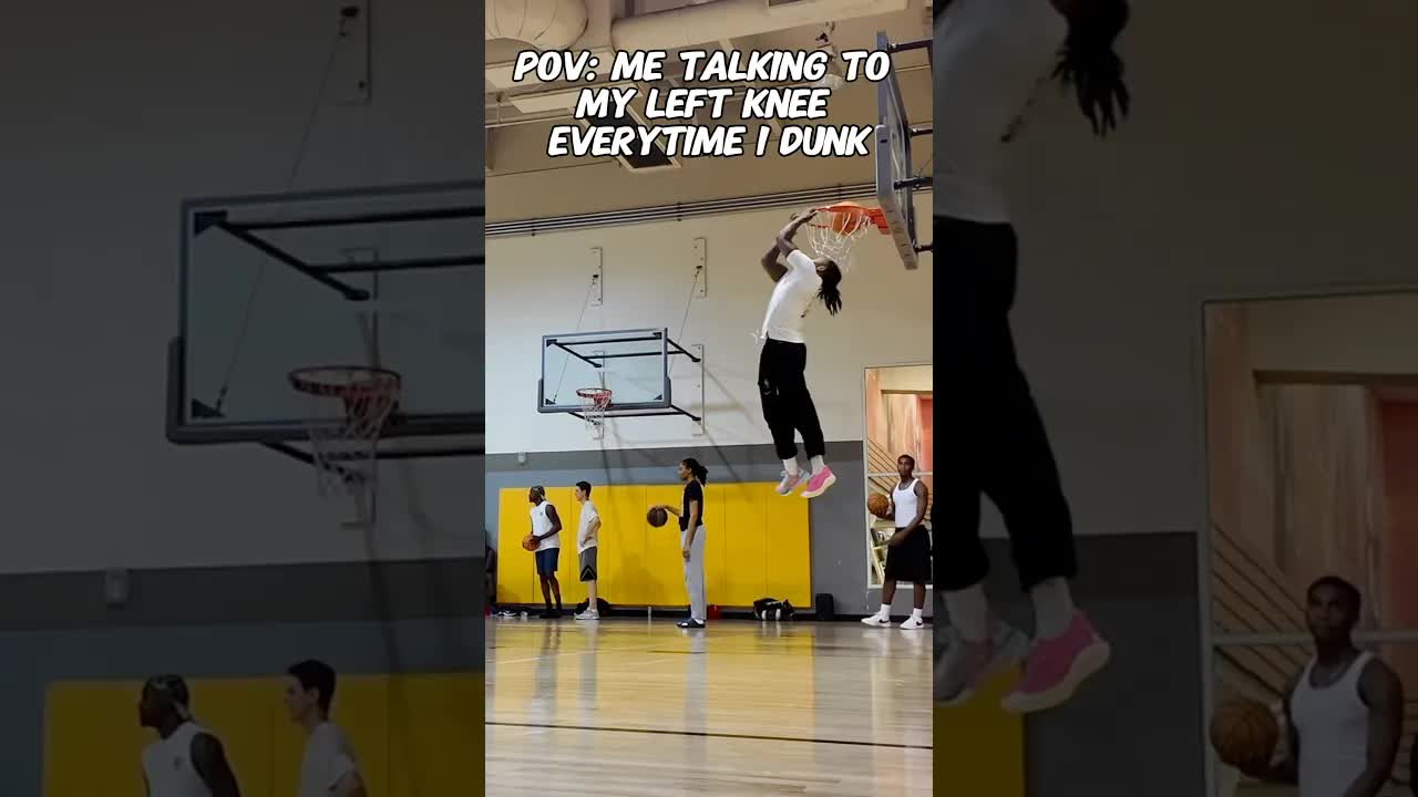 Video thumbnail for HOW IT FEELS TO DUNK AT 5’6”