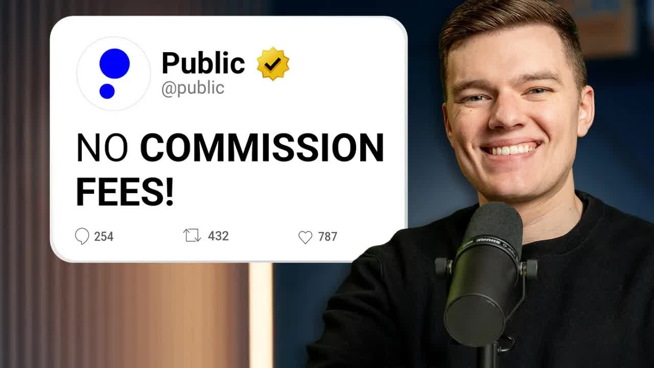 Video thumbnail for Invest Smarter: Fractional Shares & Commission-Free Stock Trading App