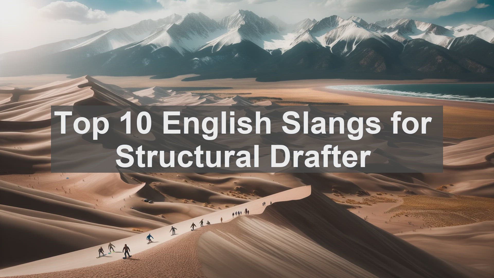 'Video thumbnail for Top 10 English Slangs for Structural Drafter'