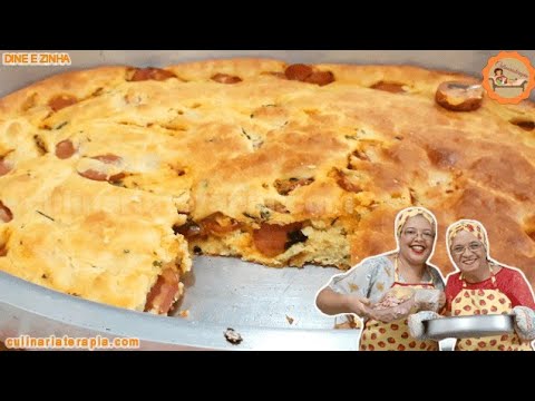 'Video thumbnail for Aprenda Como Fazer Cachorro Quente de Forno Tipo Torta de Salsicha Ensinado por Especialista'