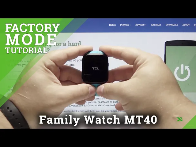 Video thumbnail for How to Factory Reset ALCATEL TCL Family Watch MT40 – Erase All Content & Customized Settings