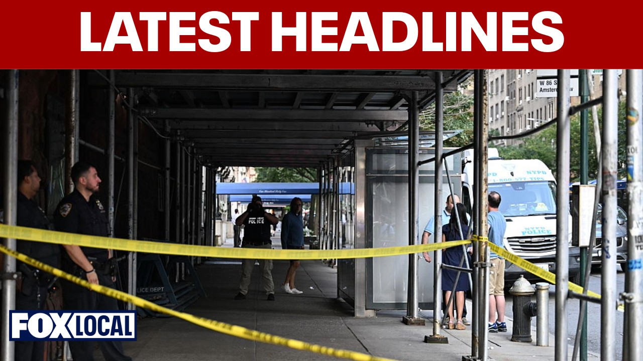 Video thumbnail for Protests break out following UWS stabbings; Arrest made in 12-year-old's murder