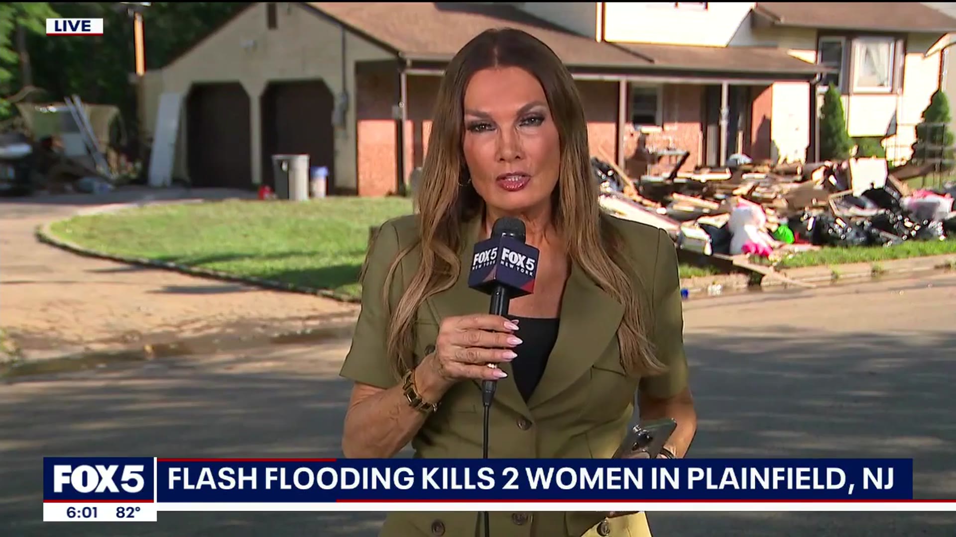 'Video thumbnail for NJ homes left damaged after flash floods'
