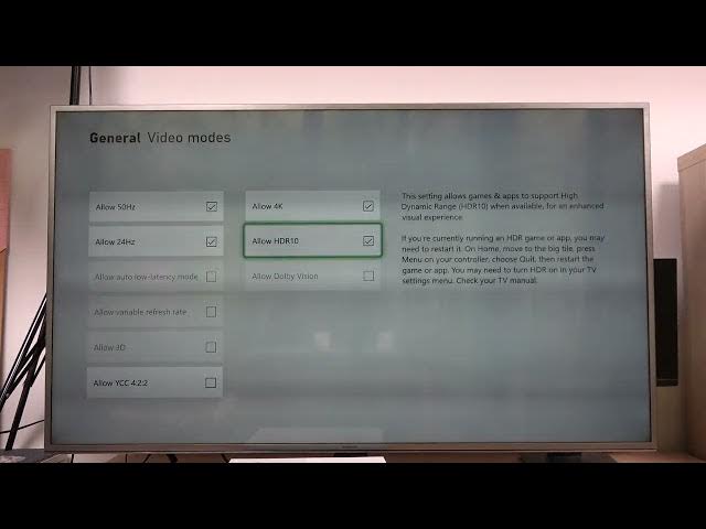 Video thumbnail for How To Change Advanced Video Modes on Xbox One S - Set 4K HDR on Microsoft XBOX for the Best Gaming