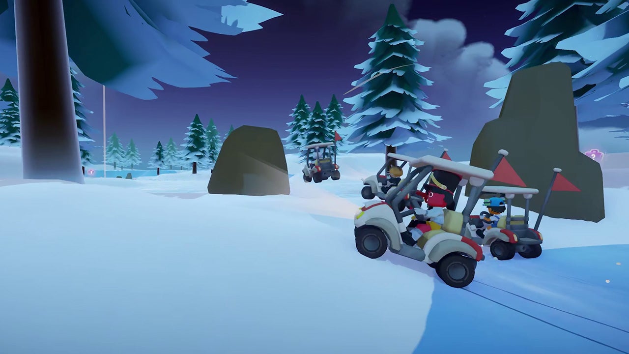 Video thumbnail for Super Battle Golf - Official Frozen Fairway Update Trailer