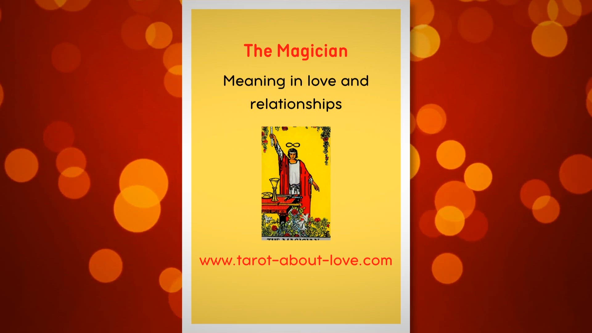 Video thumbnail for Tarot Magician as feelings for ex