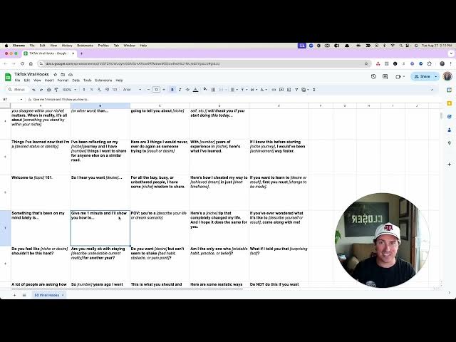Video thumbnail for Viral Hooks Swipe File Overview