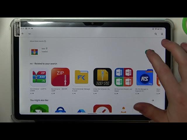 Video thumbnail for How to Install App to Open Zip and Rar in DOOGEE T20? Check how to Read Archives .ZIP .RAR on Tablet
