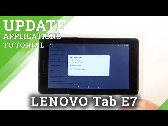 Video thumbnail for How to Stop Auto Update Apps Option on LENOVO Tab E7 – Play Store