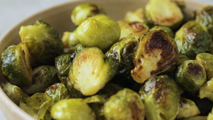 Video thumbnail for Roasted Brussels Sprouts
