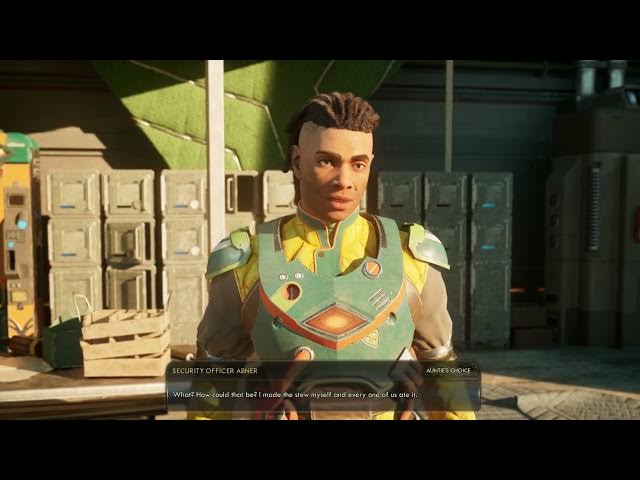 Video thumbnail for The Outer Worlds 2 - The Curious Case of A Cankered Chief: Meet With Security Officer Abner Gameplay