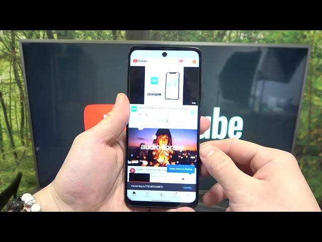 Video thumbnail for How to Screen Cast from YouTube on the MOTOROLA One 5G Ace