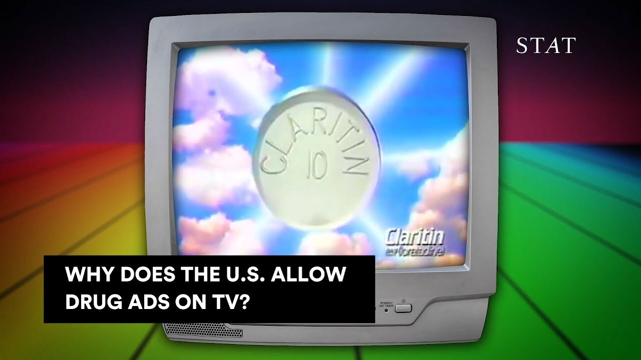 Video thumbnail for Why does the U.S. allow drug ads on TV?