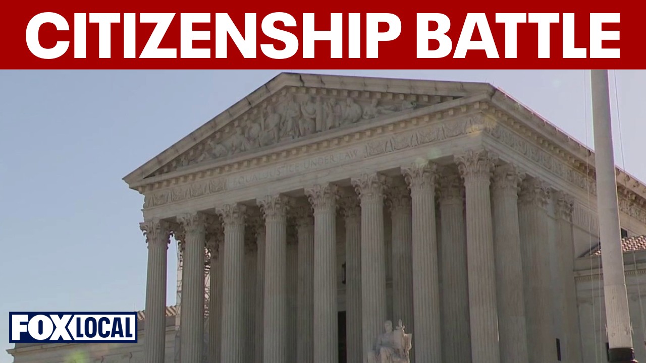Video thumbnail for Supreme Court hears arguments in birthright citizenship case