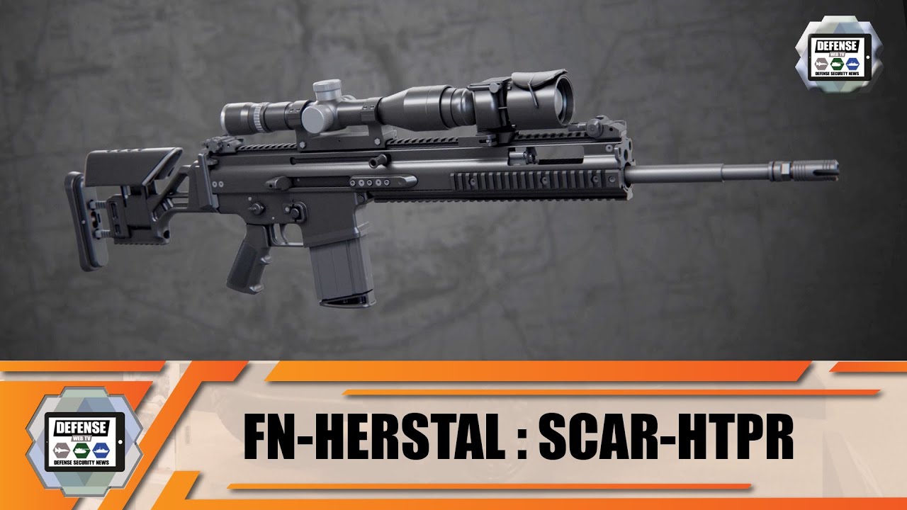 'Video thumbnail for Scar-H PR SCAR-H TPR 7.62mm Tactical Precision Rifle Marksman sniper technical review FN Herstal'