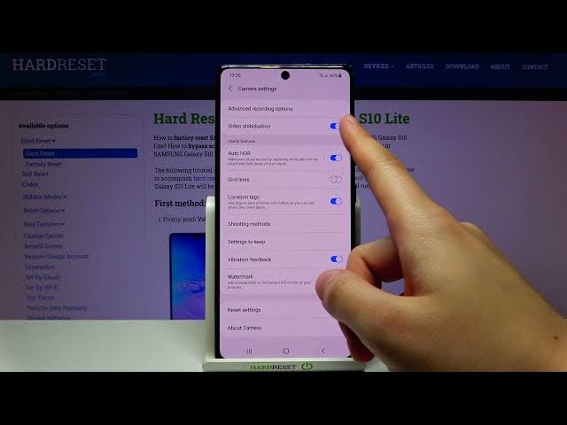 Video thumbnail for How to Activate Camera Voice Control on SAMSUNG Galaxy S10 Lite – Camera Audio Control