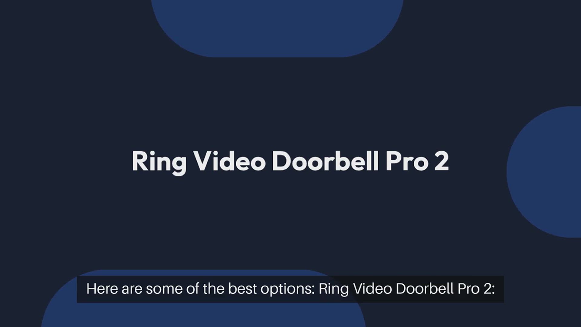 Video thumbnail for Best Smart Home Security Devices