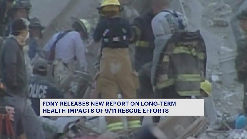 Video thumbnail for FDNY releases new report on health impact of 9/11 responders