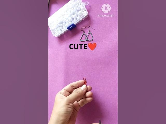 Video thumbnail for ❤️ SHAPE RING💍||❤️💍 PAPER CLIP||#shorts#ytshorts #yt #diy #art #jewellery