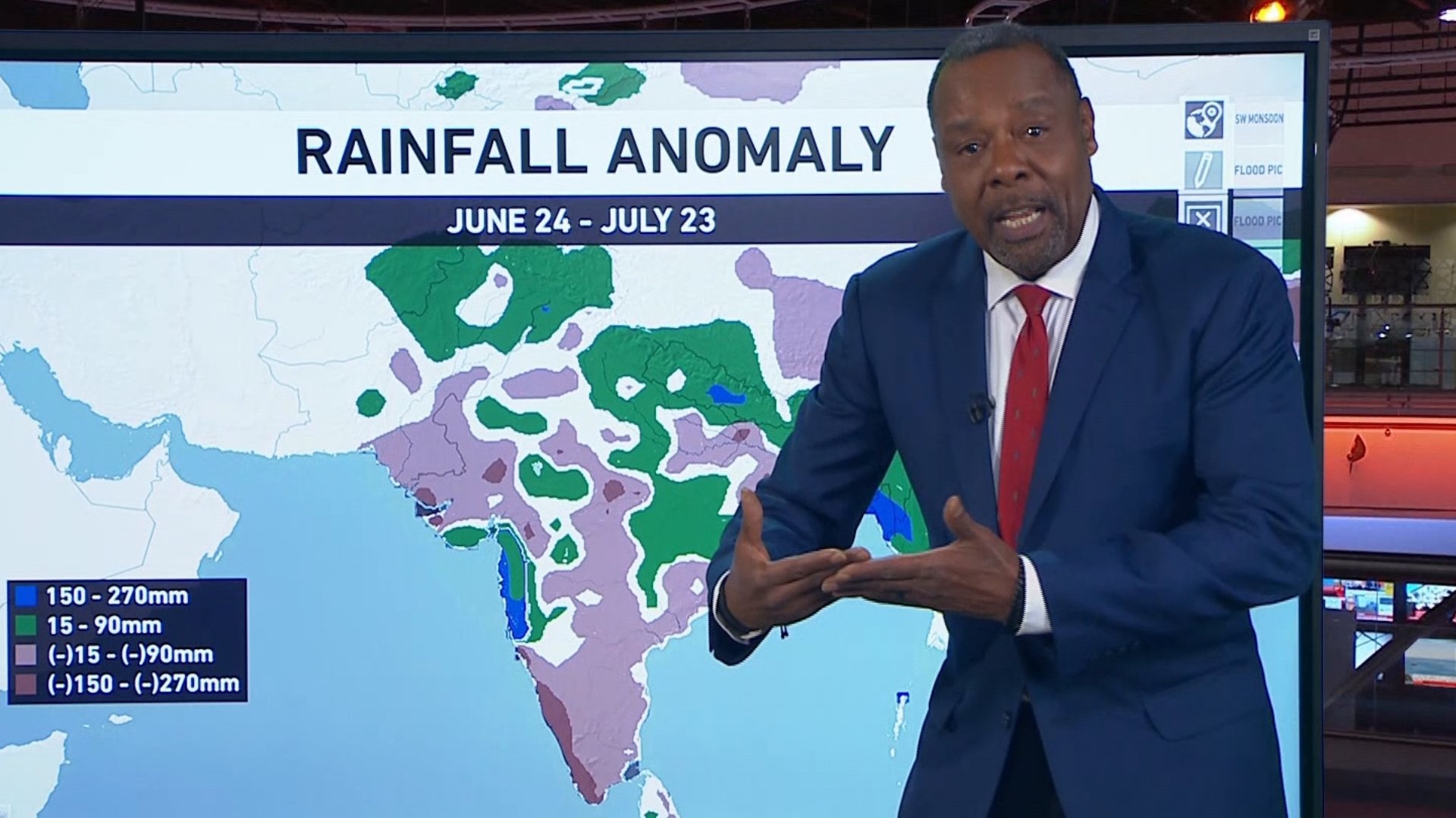 Video thumbnail for Why monsoon rains bring floods to some areas and drought to others
