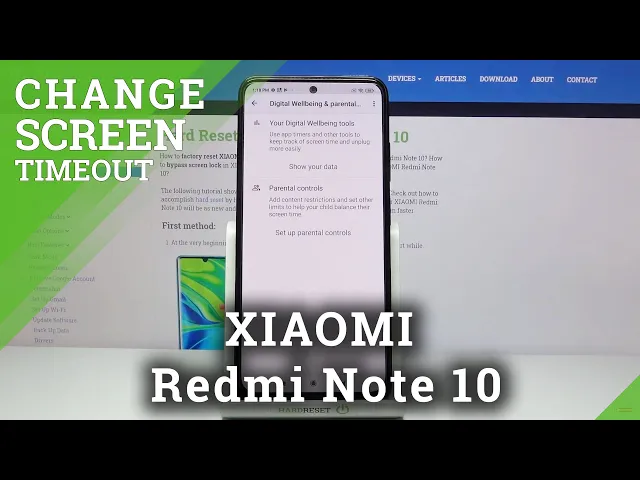 Video thumbnail for Check Total Screen Time - XIAOMI Redmi Note 10 & Battery Options