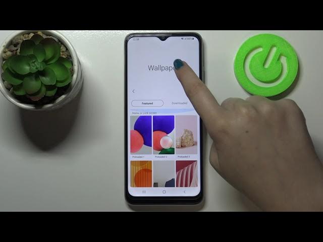 Video thumbnail for How to Change Wallpaper in SAMSUNG Galaxy M22 – Change Display Picture